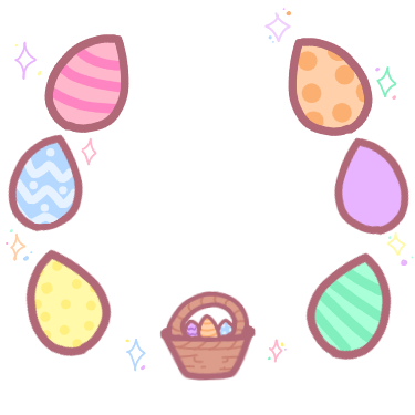 egg basket by pixie Decoration